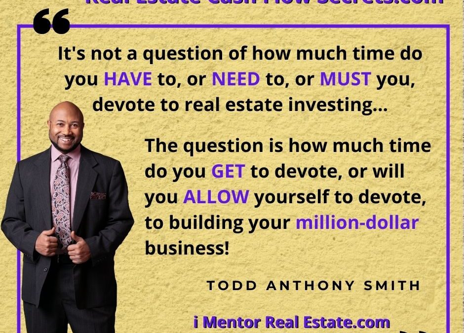 How Much Time Do You Need to Devote to Real Estate Investing?